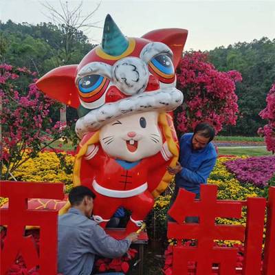 廣西玻璃鋼卡通雕塑廠 恒創(chuàng)景觀吉祥物公仔雕塑的藝術與創(chuàng)新